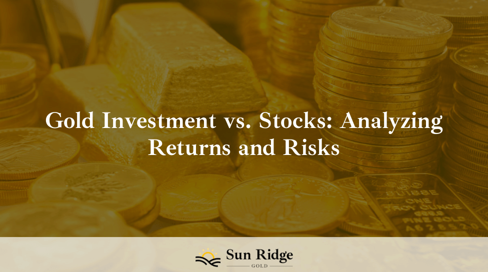 Image of article titled Gold Investment vs. Stocks: Analyzing Returns and Risks